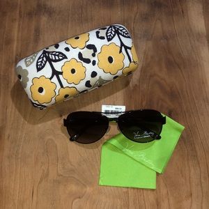 NWT- Sunglasses & case- Adrian in go wild